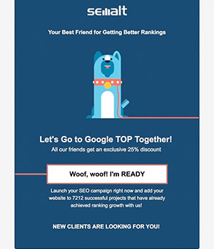 seamalt email marketing strategy cta