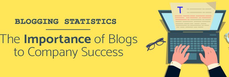 Blogging statistics: The importance of blogs to company success