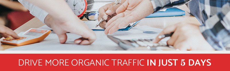 how to increase organic traffic to your website in just 5 days