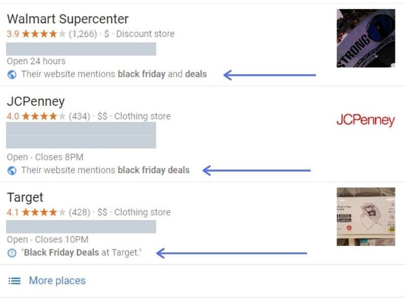 local seo tips for black friday sales during the holidays