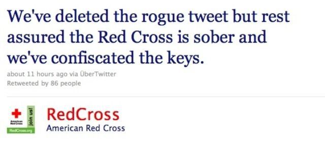 red cross twitter mistake apology signs you don't have the right marketing team