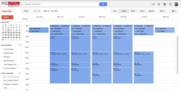 calendar scheduling