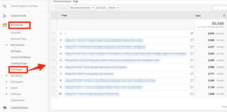 how to view bounce rate in google analytics
