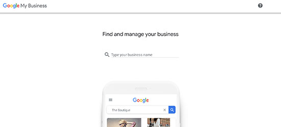 find your business listing on google my business