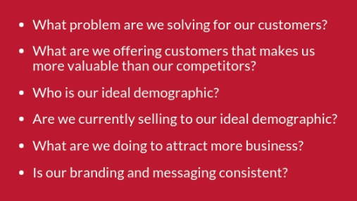 questions to ask yourself about your business