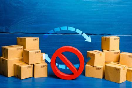 Items in boxes showing what you can't sell on eCommerce platforms