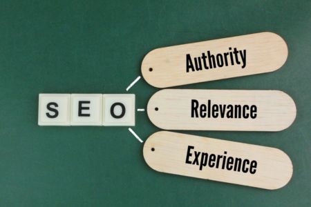 Three pillars of seo authority, relevance, experience.