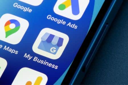 Google My Business App Mobile Teléfono.