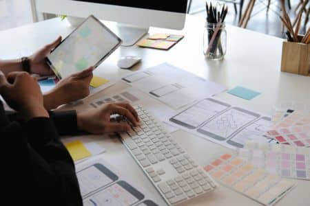 website accessibility design and user interface planning.