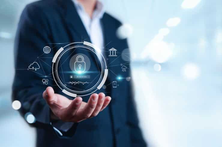 website accessibility and data security compliance concept.