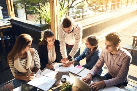 marketing team planning ethical, long-term SEO growth strategies