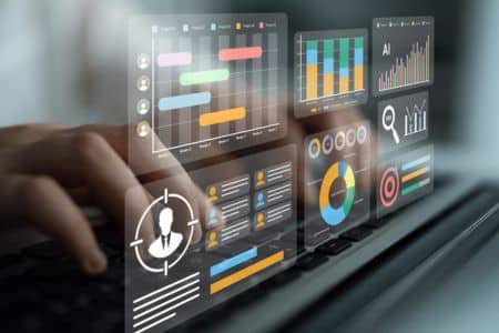 seo analytics dashboard showing ai search performance and digital marketing metrics